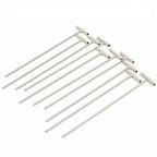 10pcs Pigeon Bird Entrance Trap One-Way Window Door Curtain Iron T Bars