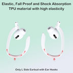 BPFC Single Left Replacement Earbud Only Compatible with AirPods Pro 1st Generation Model A2084, Left Ear Side Wireless Earbud with Detachable Ear Hooks L Side for AirPods Pro 1 Gen