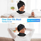 ComfiTECH Ice Hat for Migraine & Headache Relief - Gel Pack Wrap for Neck & Cervical Pain - Sinus, Stress & Surgery Recovery Care Package