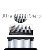 ZXZ Meat Tenderizer, 48 Stainless Steel Sharp Needle Blade, Heavy Duty Cooking Tool for Tenderizing Beef, Turkey, Chicken, Steak, Veal, Pork, Fish, Christmas Cooking Set