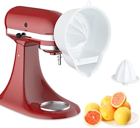 Juicer Attachment for Kitchenaid Stand Mixer with 2 Size Reamer, Citrus Juicer Attachments for Kitchen aid Accessories and attachments by InnoMoon