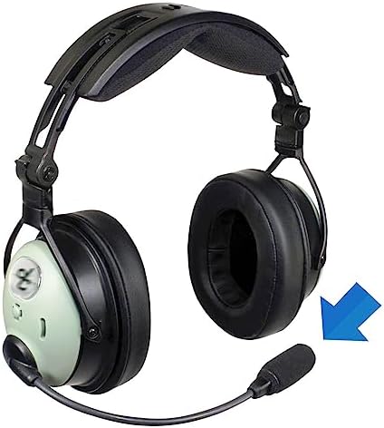 LEFXMOPHY for David Clark M7A Mic Cover, M-4 / M-7 / H10 / H20 /DC PRO-X2 / PRO-2 / DC ONE-X ENC Headset Aviation Microphone Replacement Pop Filter Protector, 3pack Windscreen