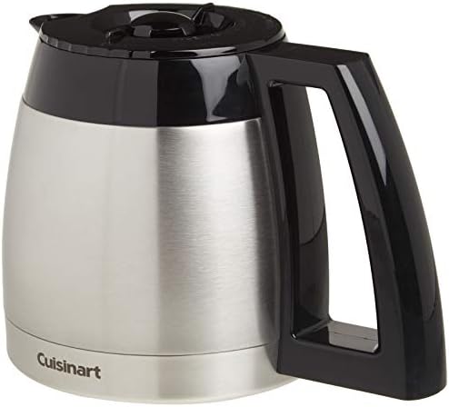 Cuisinart DCG-600RC 10-Cup Replacement Thermal Carafe with Lid, Compatible with Cuisinart Coffeemakers, Stainless Steel