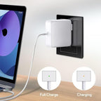 85W Mac Book Pro Charger,Charger Adapter with Fast Charging,Replacement AC 2T-Tip Connector Power Adapter,Laptop Charger Compatible with MacBook pro & Air 13 inch-15 inch Retina After Mid 2012