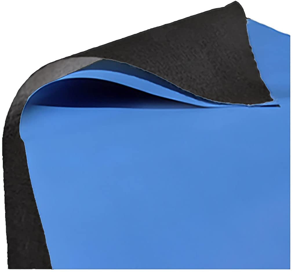 Liner Life LL24R Liner Pad 24' Round, Strong Durable Puncture Resistant Floor Mat Made of Commercial Grade Geotextile Material, Protects The Bottom of The Aboveground Pool, Black