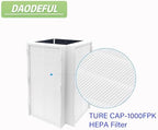 Replacement Filter Compatible With Cuisinart CAP-1000: H13 True Hepa Filter Compatible With Cuisinart CAP-1000FPK PuRXium Air Purifier
