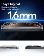 ESR for iPhone 16 Pro Max Case, Compatible with MagSafe, Shockproof Military-Grade Protection, Magnetic Phone Case for iPhone 16 Pro Max 6.9 inch, Clear