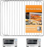 Stainless Steel Wire Oven Rack for Cooking and Baking,Grill Grid for Breville Smart Oven BOV800XL, Plus BOV810BSS, Pro BOV845BSS, SP0002651,Breville Replacement Parts