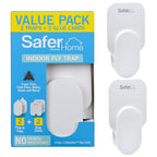 Safer Home SH502-2SR 2 Indoor Plug-in Fly Traps for Flies, Fruit Flies, Moths, Gnats, and Other Flying Insects – 2 Traps + 2 Glue Cards
