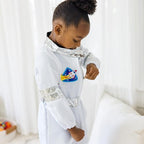 Melissa & Doug Astronaut Costume Role Play Space Set (5 pcs) - Jumpsuit, Helmet, Gloves, Name Tag Pretend Astronaut Outfit With Realistic Accessories, Costume For Kids And Toddlers Ages 3+