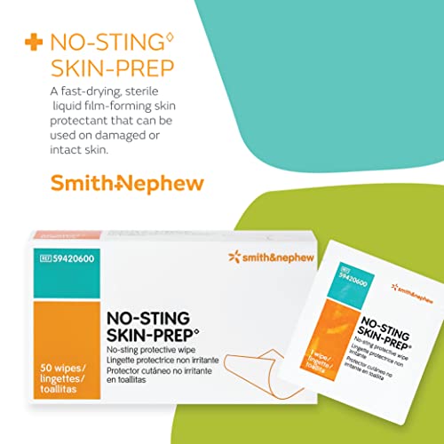 Smith & Nephew No-Sting Skin Prep Wipes 59420600 - Box of 50 (UN59420600)