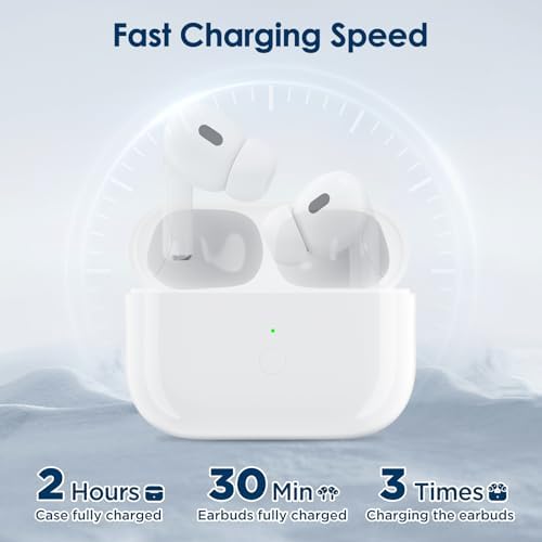 Replacement Charging Case for Airpods Pro 1st 2nd Charging Case, Type C Port Charge Cases for Airpod Pro Charging Support for Bluetooth Sync Button