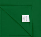 Ruvanti Cloth Napkins Set of 12, 18x18 Inches Napkins Cloth Washable, Soft, Durable, Absorbent, Cotton Blend. Table Dinner Napkins Cloth for Hotel, Christmas Parties, Restaurant, Wedding - Dark Green