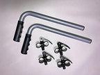 Push Wheelchair Handle Extender (300lbs Weight Capacity), Universal Wheelchair Accessories for Adults – Extendable Handle for Strollers – Adjustable Extender for Adults