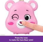 Polly Pocket x Care Bears Dolls & Playset with Toy Car and Themed Accessories, Travel Toy, Partnership Compact