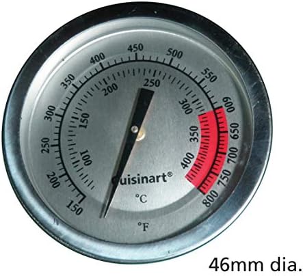 Music City Metals 00020 Heat Indicator Replacement for Select Cuisinart Gas Grill Models