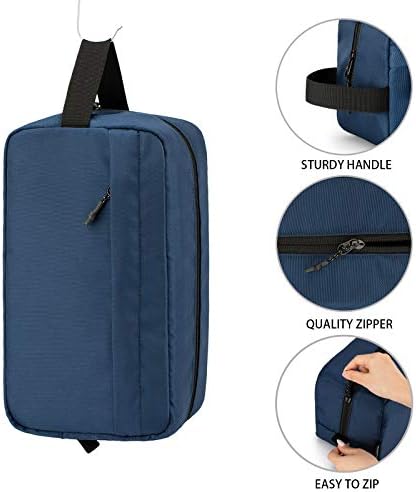 Vorspack Travel Toiletry Bag for Men - Hanging Toiletries Bag Water Resistant Dopp Kit Travel Bag for Toiletries Accessories
