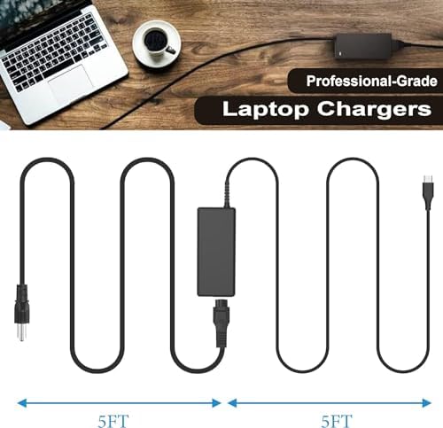 65W 45W USB C Laptop Charger Universal Chromebook Charger Replacement for Hp,Lenovo,Dell.Acer,Asus,Samsung,Google Chromebook Charger Type c