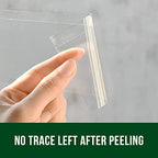 Garsum 120 Pack Window Fly Sticky Traps Indoor Clear,House Fly Paper Bug Catcher, Fly Tape Glue Strips Gnat Killer Window Decal for Home