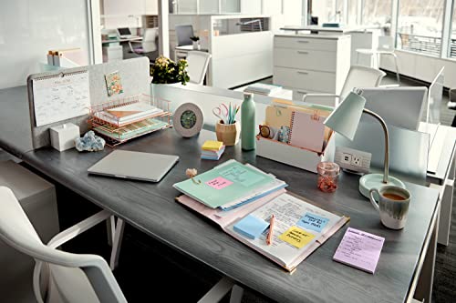 Post-it Notes, 12 Sticky Note Pads, 3 in. x 3 in., School Supplies and Office Products, Easy to Reposition Memo Pads Set, Great for Books and Paper, Canary Yellow
