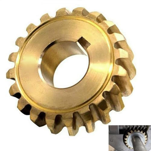 Haiouus 917-04861 Worm Gear 20T Compatible with MTD CUB Cadet Craftsman 40" - 42" Snowblowers, 917-04861 Worm Gear Replaces Snowblower 717-04449, 717-0528, 618-0528, 917-0528 Worm Gear - 20 Tooth