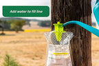 RESCUE! Big Bag Fly Trap – Disposable, Outdoor Use - 4 Traps