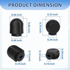Speed Control Knob Replacement Part, Lock Lever Knob for KitchenAid Stand Mixer 5QT, 6QT, K45, Fits for Stand Mixer KL26M, KP26M, KD2661, K45, K45SS, KSM75（3 PACK）