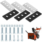 Snow Blower Impeller Modification Kit - 1/4" 3-Blade Universal, for Modifies 2-Stage Machine (3)