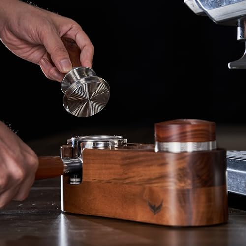 Breville Espresso Machine Accessories Set 54mm Tamping Station, Wdt, Dosing Funnel,Tamper, Puck Screen and Distribution Tool