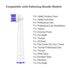 Replacement Toothbrush Heads Compatible with Oral B Braun, 8 Pack Professional Electric Toothbrush Heads Brush Heads Refill for Oral-B 7000/Pro 1000/9600/ 500/3000/8000