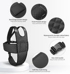 Wheelchair Seatbelt with Pocket Wheelchair Seat Belts for Adults Anti-Slip & Adjustable Wheelchair Accessories Safety Belt for Seniors Elderly, Patients, Anti-Fall Wheelchair Harness Vest