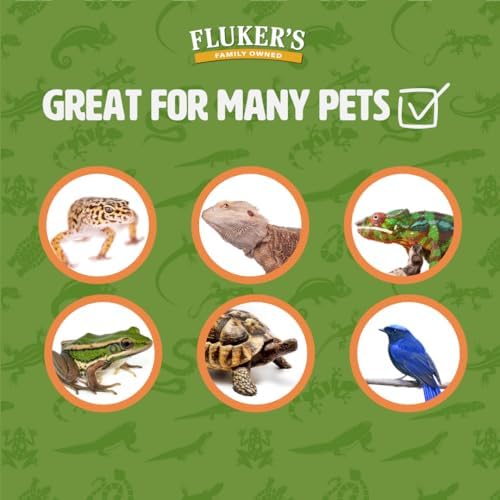 Fluker's Live Crickets, 100 Count Feeder Insects for Reptiles, Chickens, and Birds, Large (Approx. 3/4")