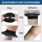 Allhercom Knee Cast Cover for Shower, Watertight Knee Shower Protector after Surgery, Waterproof Shower Cover for Knee Replacement Recovery, Fit Knee Circumference 11.8" to 20.8"