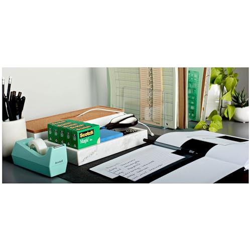 Scotch Magic Tape, Invisible, Back to School Supplies and College Essentials for Students and Teachers, 12 Tape Rolls, 3/4 x 1000 Inches