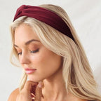 DRESHOW 10 Pack Make Up Headbands for Women Knit Vintage Cross Elastic Head Wrap Hair Accessories