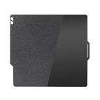 Ideaformer Double Sided Black PEI Build Plate for Bambu Lab X1/X1C/X1E/P1P/P1S/A1,Flexible Smooth Textured PEI Spring Steel Plate 257x257mm for Bambu 3D Printers