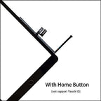 for iPad 9 9th Gen 2021 iPad 10.2" Touch Screen Digitizer Replacement A2602 A2603 A2604 A2605 Front Glass Assembly with Home Button+Adhesive+Toolkit