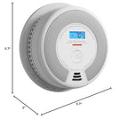 X-Sense Wireless Interconnected Combination Smoke and Carbon Monoxide Detector with LCD Display & 10-Year Battery, Over 820 ft Transmission Range, 1-Pack