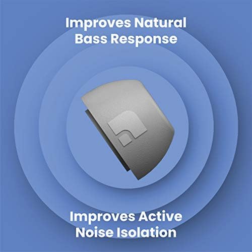 Foam Masters Ultra-Premium Memory Foam Ear Tips for AirPods Pro 1st & 2nd Gen | 3 Pairs | Black Magic Ver 6.0 | Secure | Comfort | Better Noise Cancel | Replacement Buds – Gray, Medium