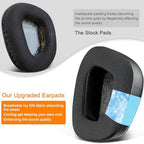SOULWIT Cooling-Gel Earpads Replacement for Turtle Beach Stealth 600 Gen 2/600 Gen2 USB/600 Gen 2 MAX/600 Gen3(600XB)/500 XB Wireless Headset, Ear Pad Cushions with Noise Isolation Foam - Black
