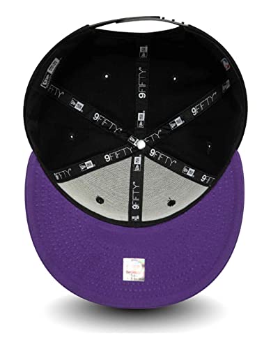 New Era NBA 9Fifty Nos 950 Los Angeles Lakers Cap, Black, ml