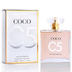 Coco C5 for Women Eau De Parfum - Pure Femininity in a Bottle - Delicate Floral Scents of Jasmine and May Rose - A Fragrance That Will Get You Noticed - Cruelty-Free Perfume Precious Gift for Women