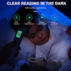 GoodBaby Non-Contact LCD Thermometer for Adults and Kids, Digital Forehead Thermometer with Fever Alarm, Silent Mode and 35-Set Memory, Object 2 in 1 Mode, FSA/HSA Eligible, Blue