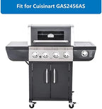 Uniflasy Cast Iron Cooking Grates for Cuisinart GAS2456AS,GAS1456ASO,GAS1456BSO,Kirkland PC2600L,PCA-2600L,PCA-2600N,PC-26001,PC-2600 Model,Grill Grid Replacement Parts 17.8''x24.7'',3 Pack