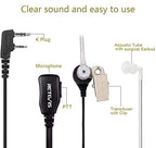 Retevis RT27 Walkie Talkies with Earpiece,Two Way Radios Rechargeable,USB Charging VOX Handsfree,2 Way Radio Long Range for Family Road Trip Camping Hiking Skiing(3 Pack)