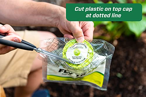 RESCUE! Outdoor Disposable Hanging Fly Trap - 24 Traps