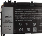 Ding 271J9 Replacement Battery Compatible with Dell Latitude 7350 13 7000 YX81V (11.1V 30Wh 2500mAh)
