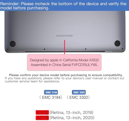 (Silver) for MacBook Air A1932 (13in, 2019) A2179 (13in, 2020) EMC (3184) (3302) Retina Full CFCC Display Assembly LED LCD Screen Replacement A+++