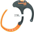 Cable Cuff PRO (4 Pack: 4x Large 3 Inch Diameter) Adjustable, Reusable, Cable Tie Replacements for Extension Cords or Electronics