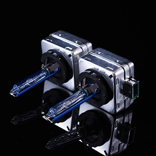 DMEX D3S HID Headlight Bulbs Xenon 8000K White Blue 35W Replacement 66340 42403 42302 Headlamp - Pack of 2(Not fit Halogen Headlight Assembly)